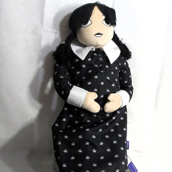 WEDNESDAY ADDAMS PILLOW DOLL NEW POTTERY BARN - Picture 6 of 8